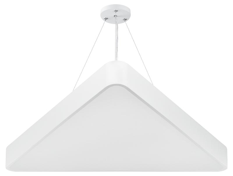 Светильник светодиодный Geometria Delta SPO-151-W-40K-030 30Вт 4000К 2900Лм IP40 600*600*80 белый подвесной ЛТ