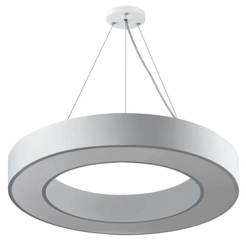 Светильник светодиодный Geometria SPO-134-W-40K-056 800*800*80 см 56Вт 4000К Белый корпус ЛТ