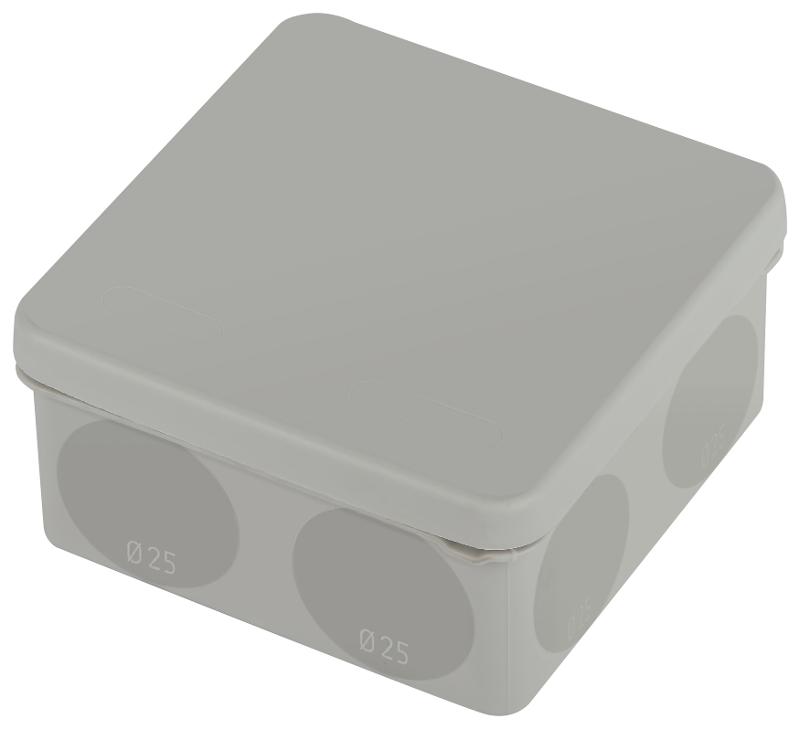 Распаячная коробка ЭРА KOR-100-100-50-9g-2MP двухкомпонентная безгалогенная атмосферостойкая 100х100х50мм прямой монтаж