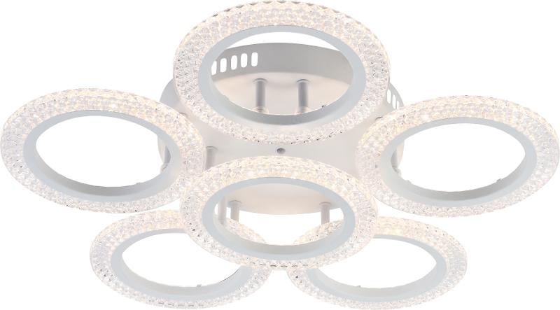 Светильник потолочный светодиодный  Marion 6107-106 84 Вт LED 2800К - 6200К модерн с пультом