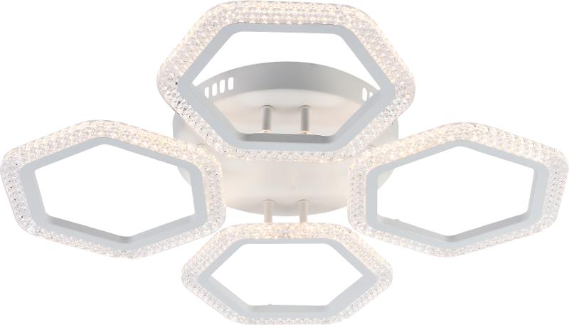 Светильник потолочный светодиодный  Nancy 6111-104 80 Вт LED 2800К - 6200К модерн с пультом