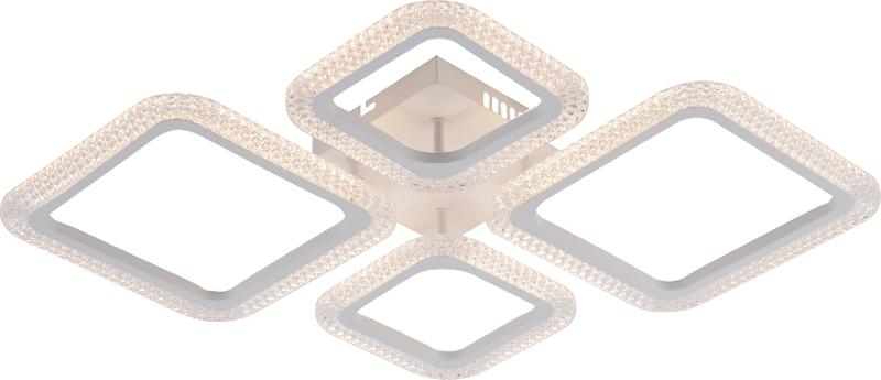 Светильник потолочный светодиодный  Nikki 6112-107 84 Вт LED 3000К - 6000К модерн с пультом