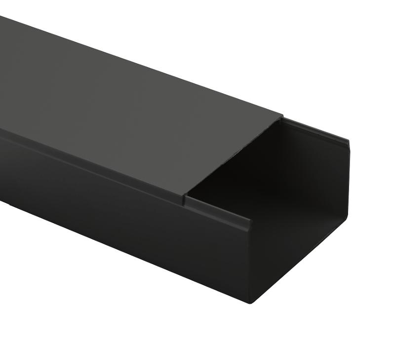 Кабель-канал ЭРА KK-B-100-60 100x60 черный 8м
