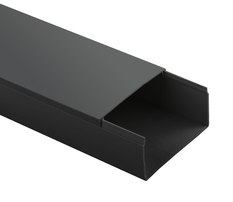 Кабель-канал ЭРА KK-B-80-60 80x60 черный 8м