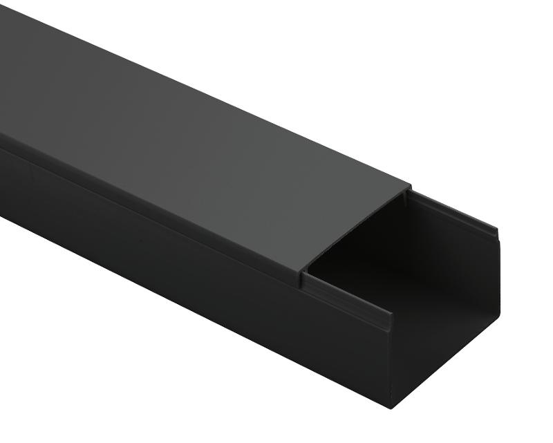 Кабель-канал ЭРА KK-B-60-40 60x40 черный 18м