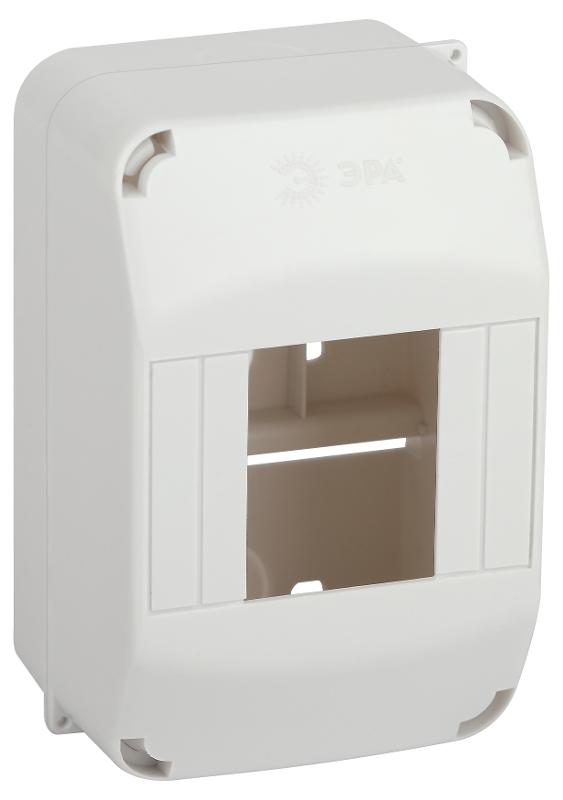 Корпус пластиковый навесной  SIMPLE КМПн 1/4 IP20 белый