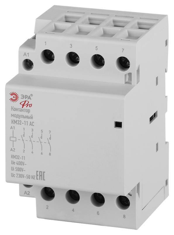 Контактор модульный PRO NO-902-333 КМ32-11 АС