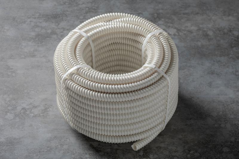 Шланг  SHD-16-30-PVC дренажный армированный внутренний d16 белый 30м SHD-16-30-PVC