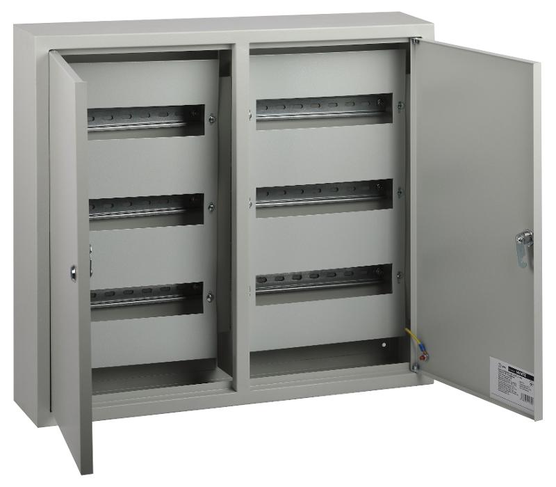 Корпус металлический навесной  ЩРН-72 2-х дверный (540х600х120) IP31 УХЛЗ серый
