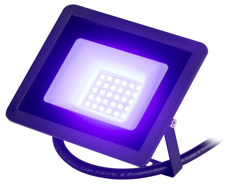 Прожектор светодиодный   LPR-025-BLUE-030 30Вт синее свечение 330лм IP65