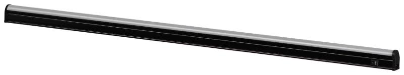 Линейный светодиодный светильник  LLED-01-12W-4000-B 12Вт 4000K L874мм с выключателем черный