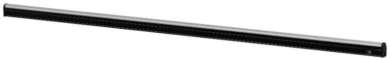 Линейный светодиодный светильник  LLED-01-16W-4000-B 16Вт 4000K L1174мм с выключателем черный