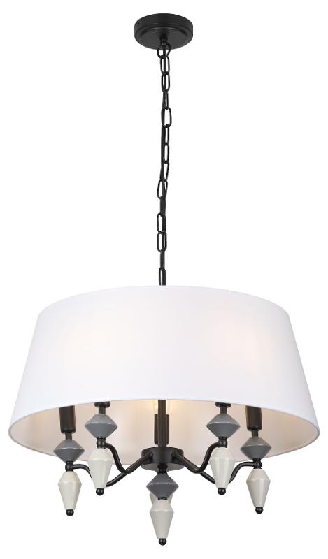 Люстра  Alisia 2096-310 5 х Е14 40 Вт классика