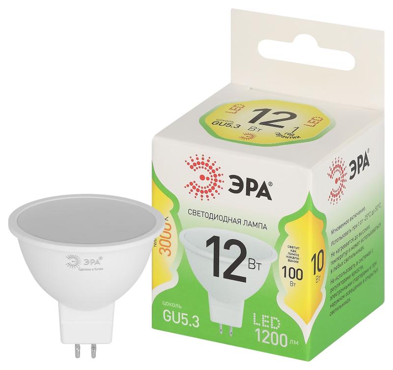 Лампа светодиодная  GREEN LINE LED MR16-12W-830-GU5.3 GL GU5.3 12 Вт софит теплый свет