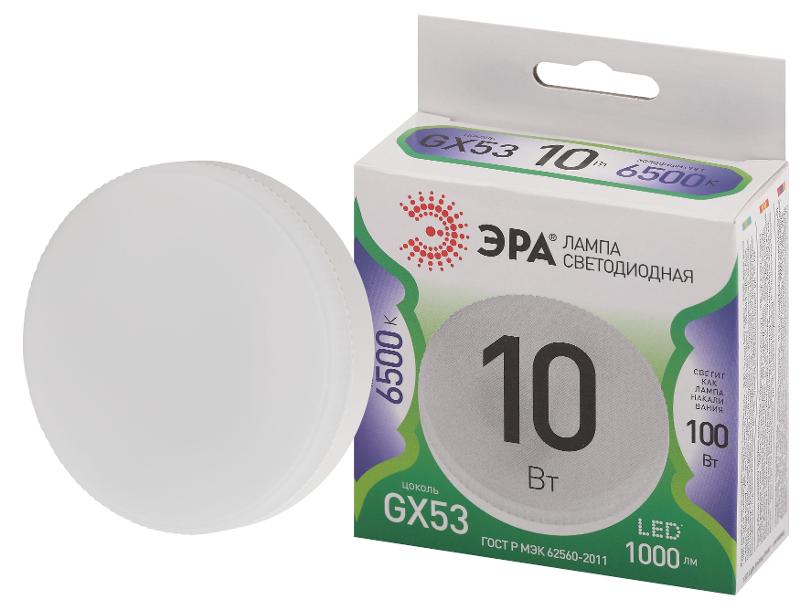 Лампа светодиодная  LED GX-10W-865-GX53 GL GX53 10 Вт таблетка холодный свет