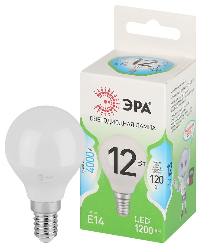 Лампа светодиодная  GREEN LINE LED P45-12W-840-E14 GL E14 12 Вт шар яркий белый свет