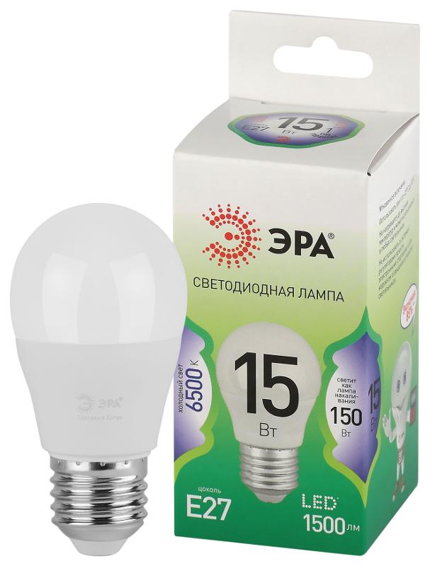 Лампа светодиодная  GREEN LINE LED P45-15W-865-E27 GL E27 15 Вт шар холодный свет