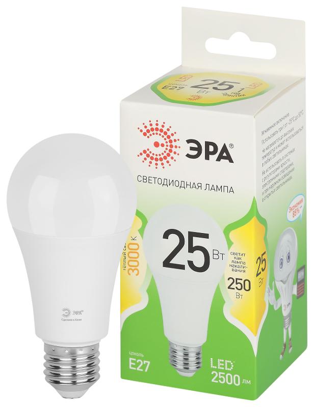 Лампа светодиодная  GREEN LINE LED A60-25W-830-E27 GL E27 25 Вт груша теплый свет