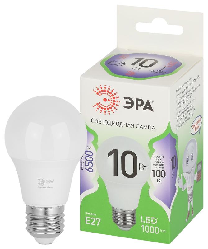 Лампа светодиодная  GREEN LINE LED A60-10W-865-E27 GL E27 10 Вт груша холодный свет