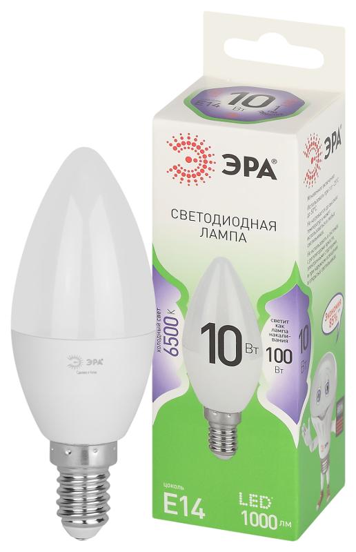 Лампа светодиодная  GREEN LINE LED B35-10W-865-E14 GL E14 10 Вт свеча холодный свет