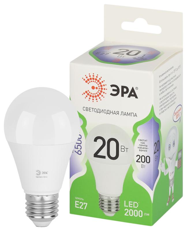 Лампа светодиодная GREEN LINE LED A60-20W-865-E27 GL E27 20 Вт груша холодный свет