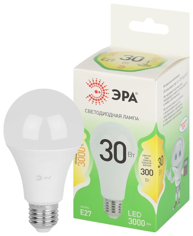 Лампа светодиодная  GREEN LINE LED A65-30W-830-E27 GL E27 30 Вт груша теплый свет