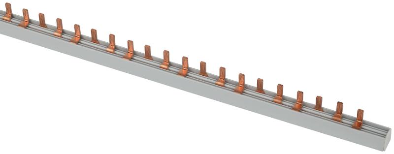 Шина соединительная ЭРА NO-224-614 PIN штырь 3Р 100А 1 метр 54 модуля