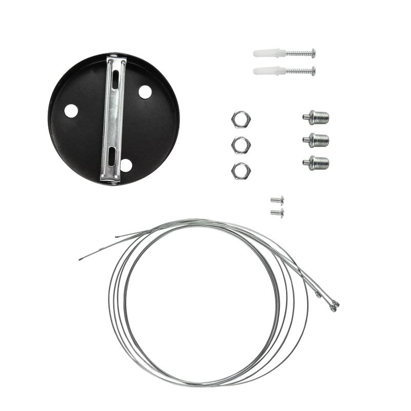 Коплект для подвесного монтажа для светильников LED Geometria SPO-AC-MOUNTKIT-3B