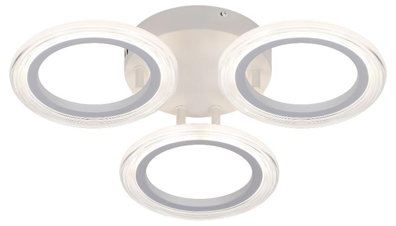Светильник потолочный светодиодный  Модерн Ring CLL-1-39 WH без ДУ 39W 4000К белый