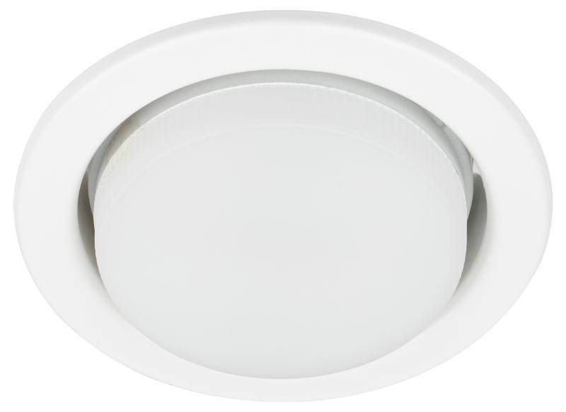 Светильник встраиваемый  под лампу GX53  KL35 WH /1 (к) Set 10 с термокольцом белый комплект 10 шт.