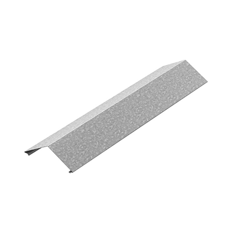 Крышка двускатная к лотку 100х3000, толщ. 1,5 мм, гор. цинк, 324213