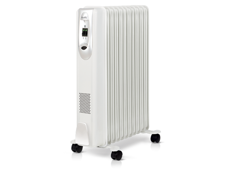 Масляный радиатор Ballu Comfort BOH/CM-11WDN 2200 (11 секций)(в белом корпусе)