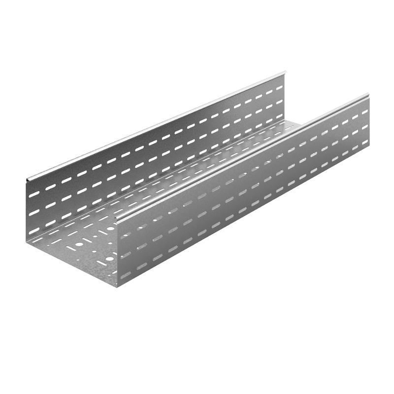Лоток перфорированный 300х150х3000, толщ. 1,2 мм, гор. цинк