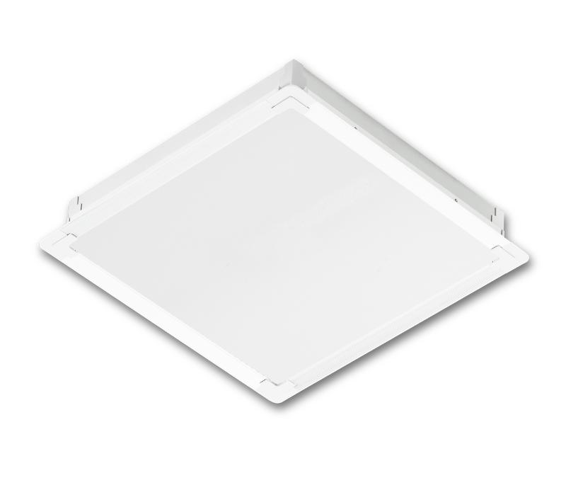 Светильник светодиодный ДВО-22w LED 1900Лм 22Вт 4000К опал бел IP40 Alumogips