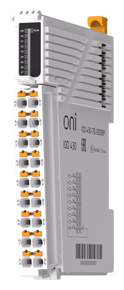 IOD 430 Модуль дискретного вывода 8 сигналов PNP ONI