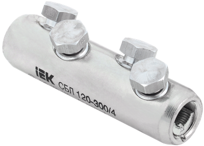 Соединитель болтовой луженый СБЛ 120-300/4 35кВ IEK