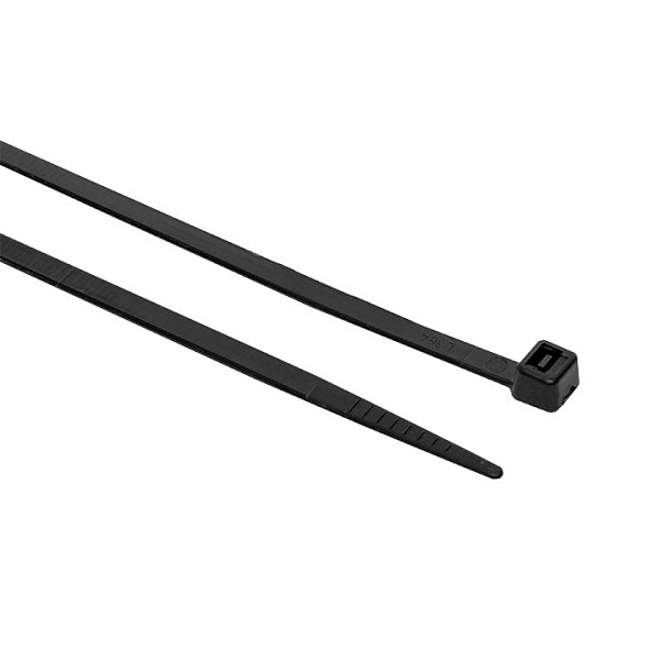 Хомут P6.6 стандартный (ч), 12.4x650 (100шт) FlexLock