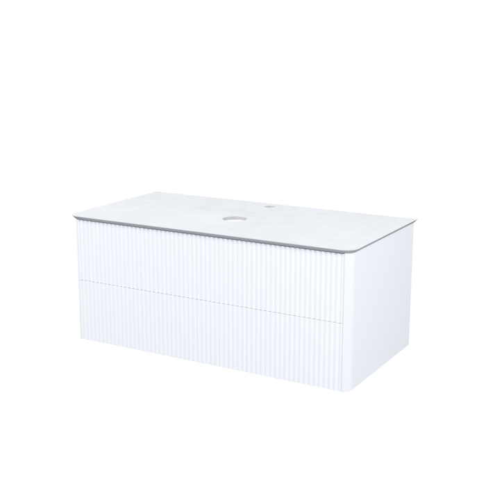 Тумба подвесная со столешницей IDDIS Aiger 100 см, белый (AIG10W0i95K)