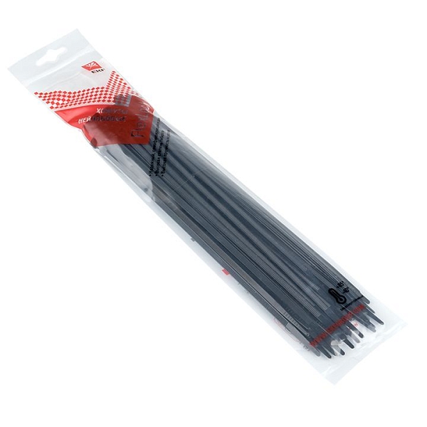 Хомут P6.6 стандартный (ч), 4.8x250 (50шт) FlexLock PROxima…