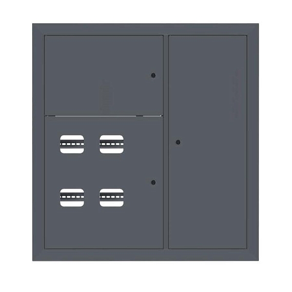 Щит этажный 4 кв. RAL7016 (1000x950x150) EKF PROxima mb29-v…