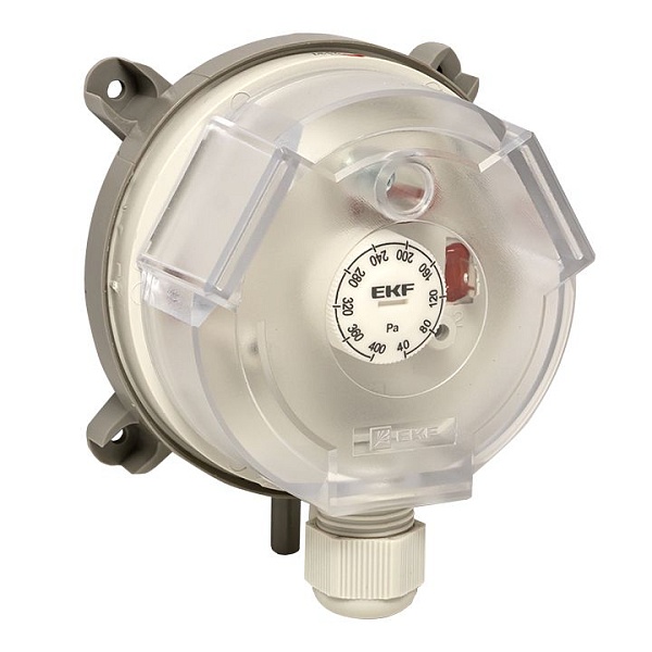 Реле перепада давления EKF RVG-10-400 (400 Па) RVG-10-400