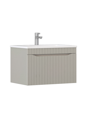 Тумба навесная Velvex Alba 700-0-1 тирамису под раковину 4627173210782 (Madera Modul) (309 тирамису)
