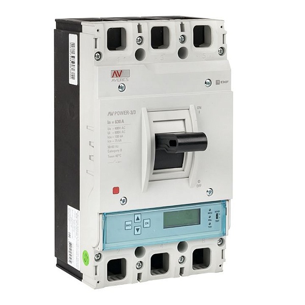 Выключатель автоматический в литом корпусе AV-POWER-3/3 630…
