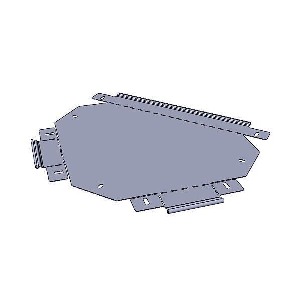 Ответвитель Т-образный 80x150 мм (плоский)