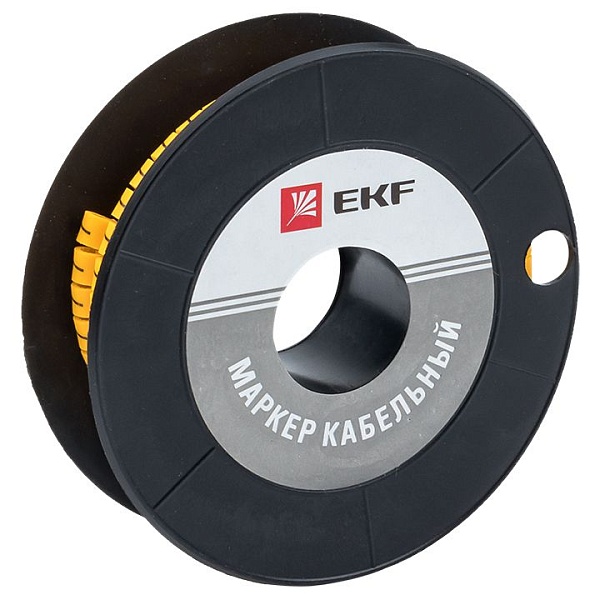 Маркер кабельный 2,5 мм2 "7" (1000 шт.) (ЕС-1) EKF PROxima …