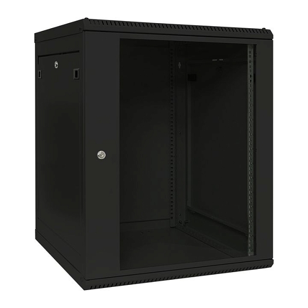 Шкаф настенный 19" TERACOM PRO 15U 600x600 мм дверь стеклян…