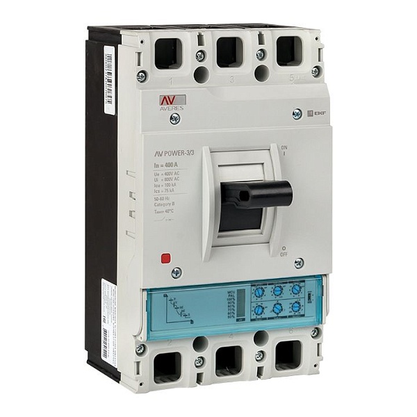 Выключатель автоматический в литом корпусе AV-POWER-3/3 400…
