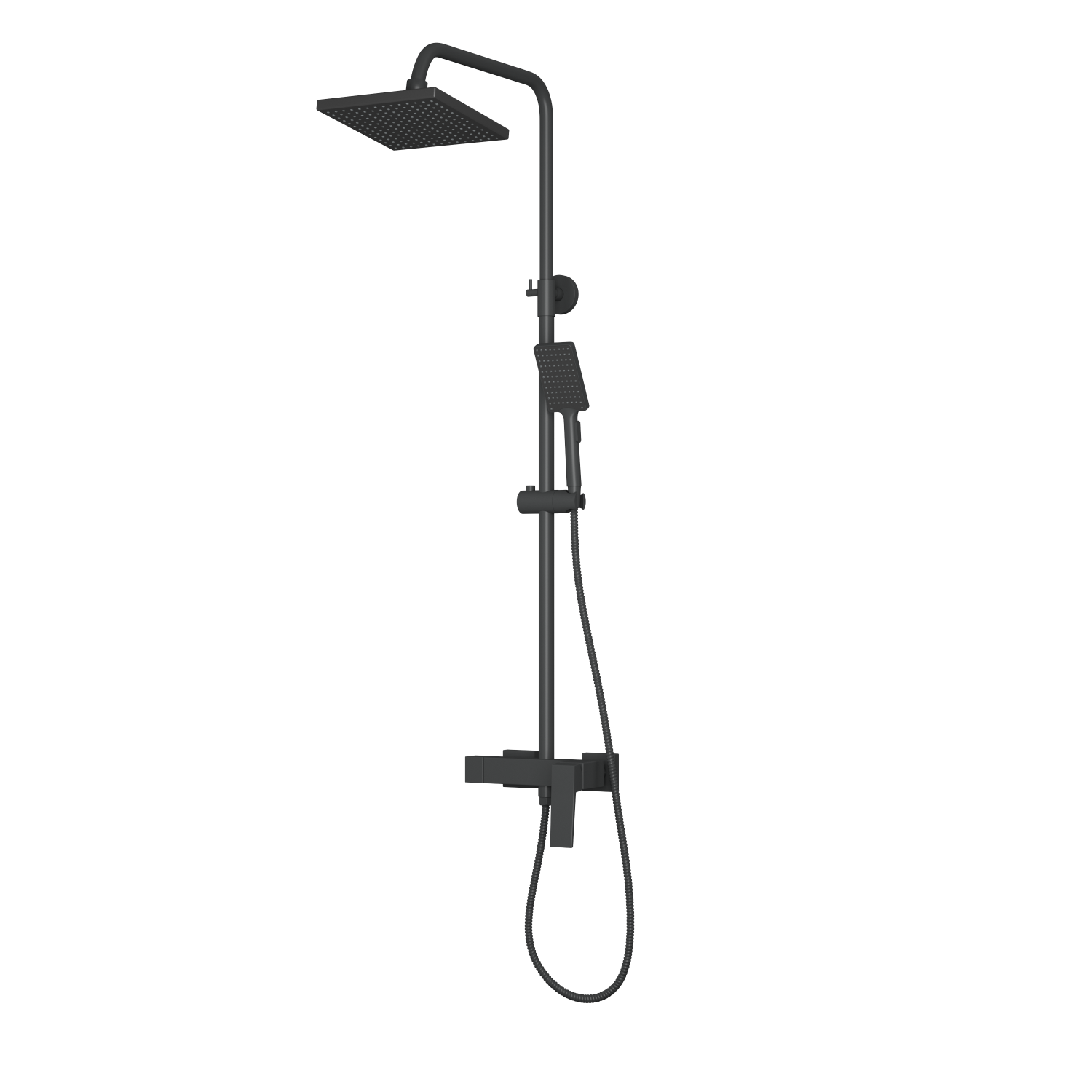 Душевая система RUSH Тира (Thira) без излива (TR3635-40Black)