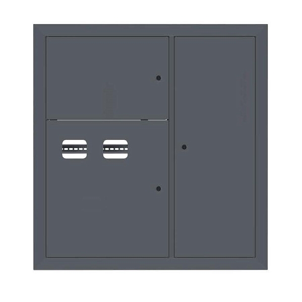 Щит этажный 2 кв. RAL7016 (1000x950x150) EKF PROxima mb29-v…