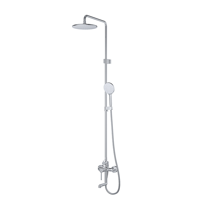 Душевая система с тропическим душем и изливом IDDIS Aiger (AIGSB3Fi06)